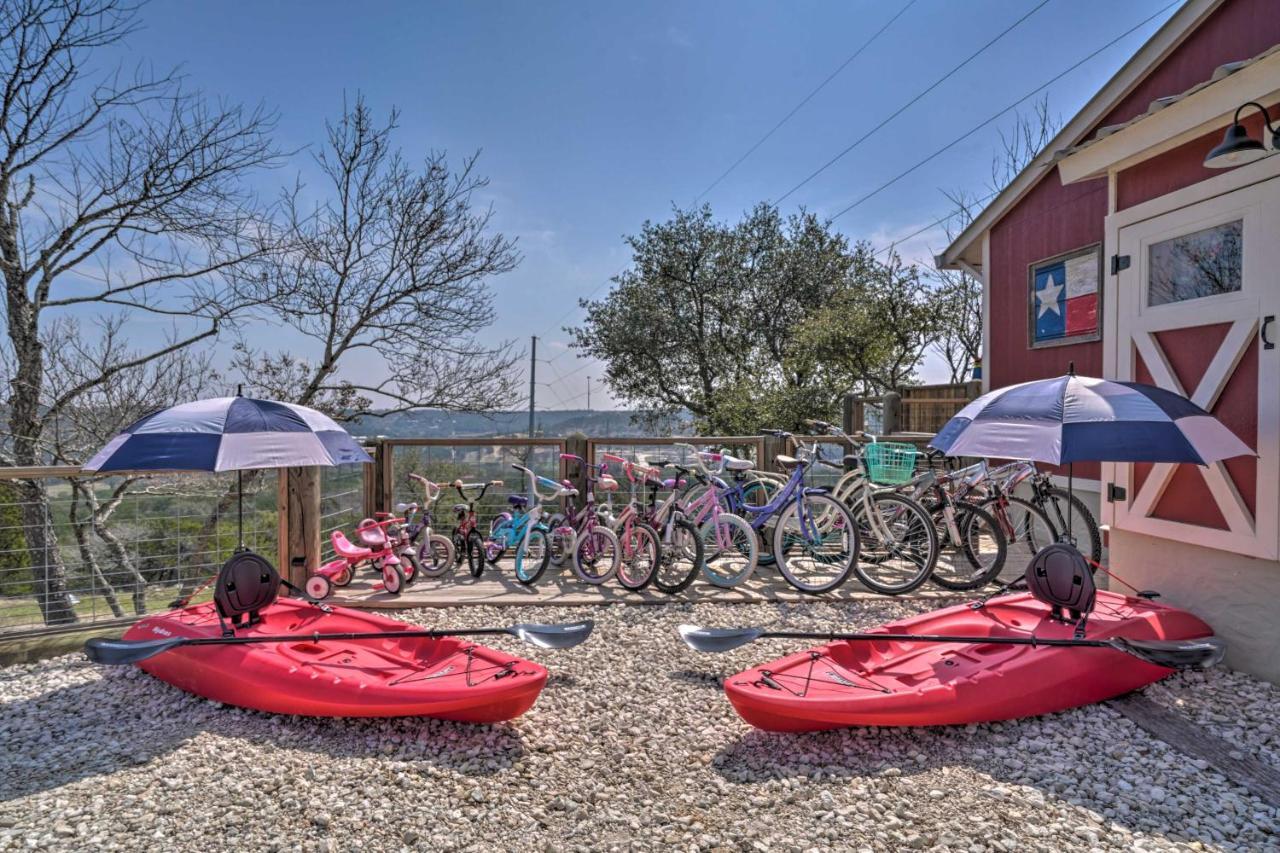 Kerrville Converted Barn Tiny Home With Kayaks! Εξωτερικό φωτογραφία