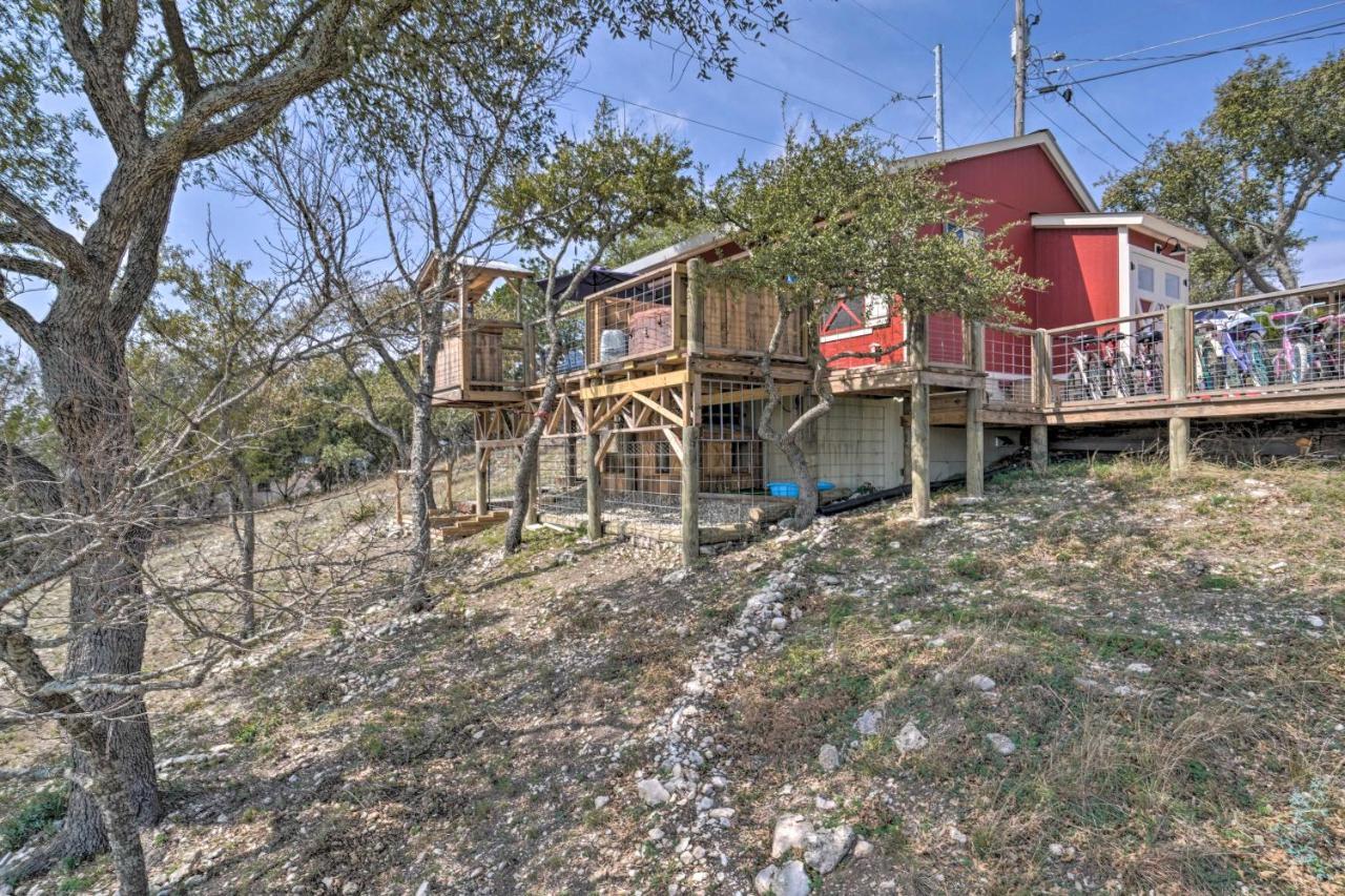 Kerrville Converted Barn Tiny Home With Kayaks! Εξωτερικό φωτογραφία